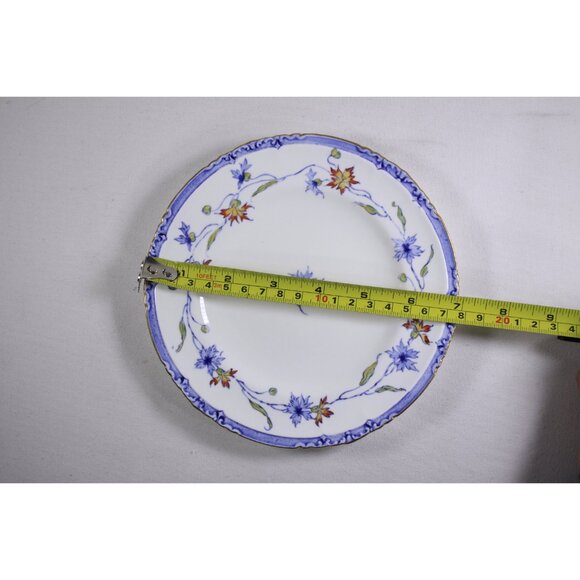 Vintage SET of 7 Royal Crown Derby cake plates, salad plates 1921 - 1940 white - Picture 10 of 10